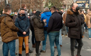 Gastronomët dhe muzikantët sërish në protesta para Qeverisë së Maqedonisë