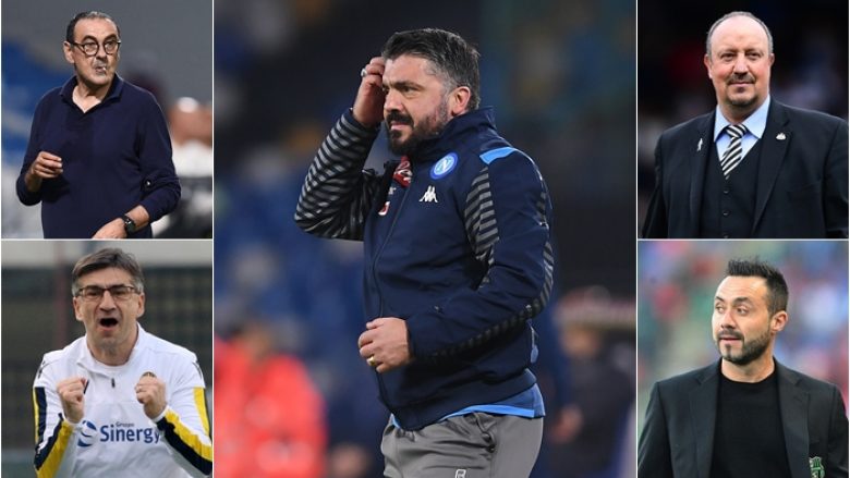 Gattuso me shumë gjasë nuk do të rinovojë me Napolin – klubi në bisedime me katër trajnerë