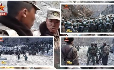 Pekini publikon pamjet me të cilat pretendon se shfaqin përplasjen e ashpër mes ushtarëve kinezë dhe atyre indianë