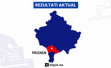 Prizren, LVV prin me 43.5% kur janë numëruar 23% e votave