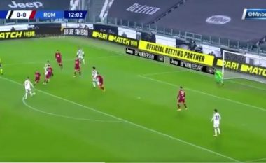 Ronaldo shënon supergol dhe kalon Juventusin në epërsi ndaj Romës