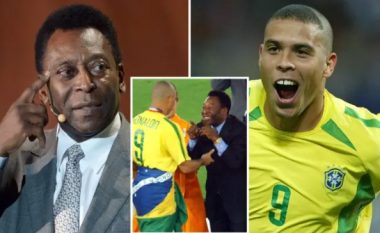 Ronaldo votohet si futbollisti më i madh brazilian i të gjitha kohërave përpara Peles – Ronaldinho i treti, Neymar i 11-ti