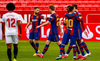 Sevilla 0-2 Barcelona, notat e lojtarëve – Messi më i miri