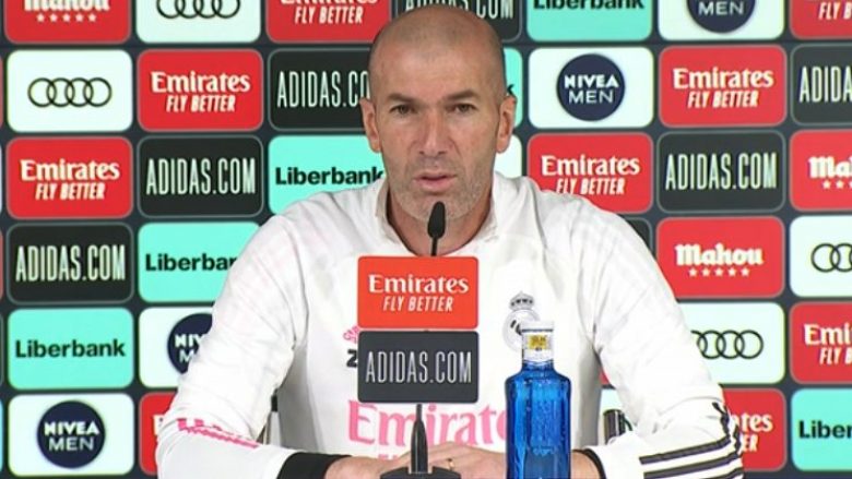 Zidane komenton të ardhmen e tij në konferencë për shtyp