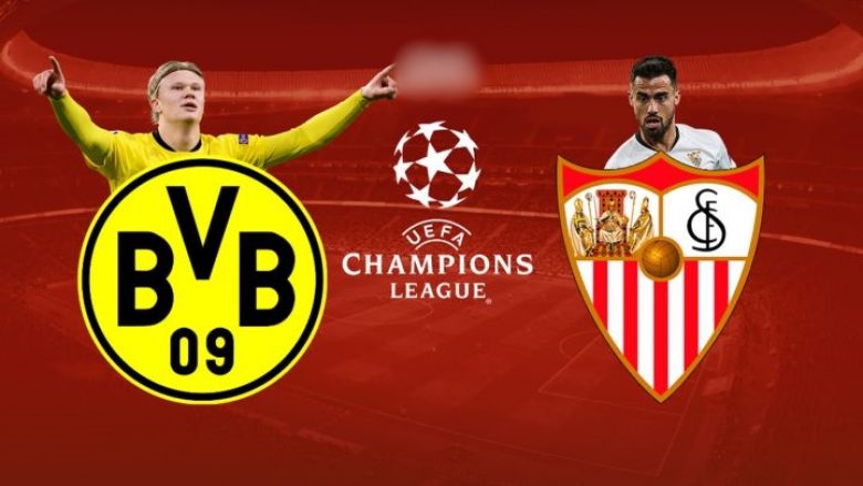 Tjetër duel i zjarrtë në Ligën e Kampionëve: Dortmund – Sevilla, formacionet e mundshme