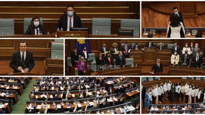 Konstituimi i legjislaturës së tetë, votimi i Qeverisë Kurti 2 – Krejt çka ndodhi në Kuvendin e Kosovës