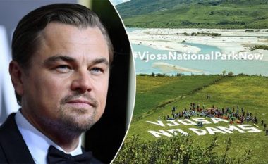 Leonardo Dicaprio reagon sërish për mbrojtjen e lumit Vjosa