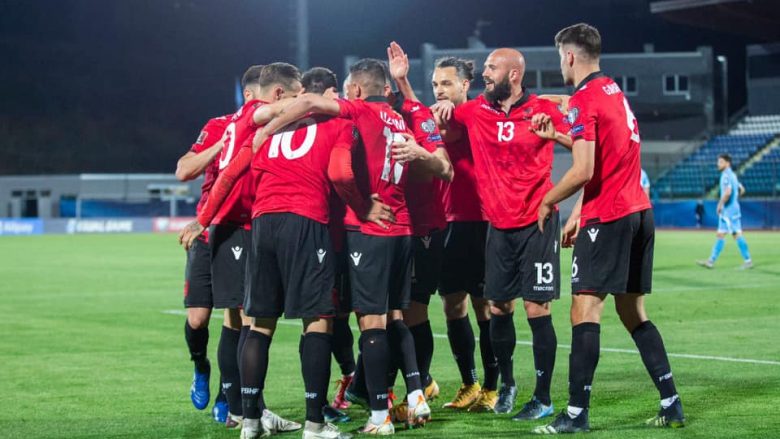 Shqipëria merr tri pikë të rëndësishme ndaj San Marinos