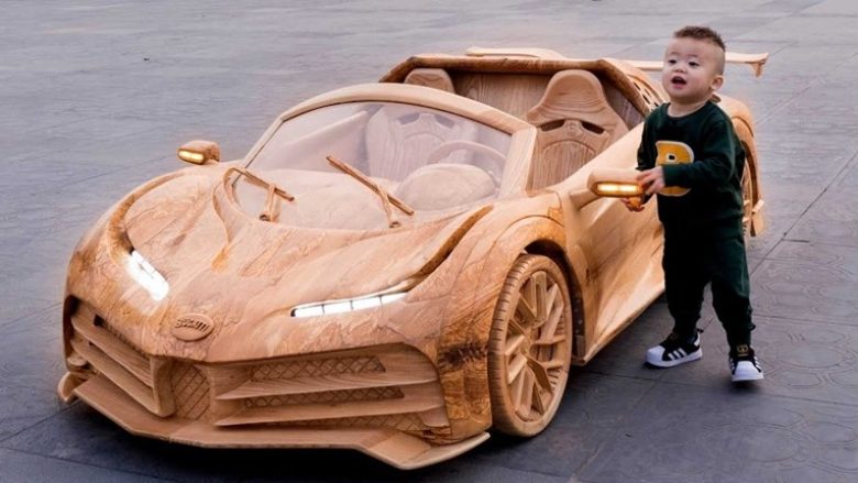 Ky është Bugatti më i bukur prej druri