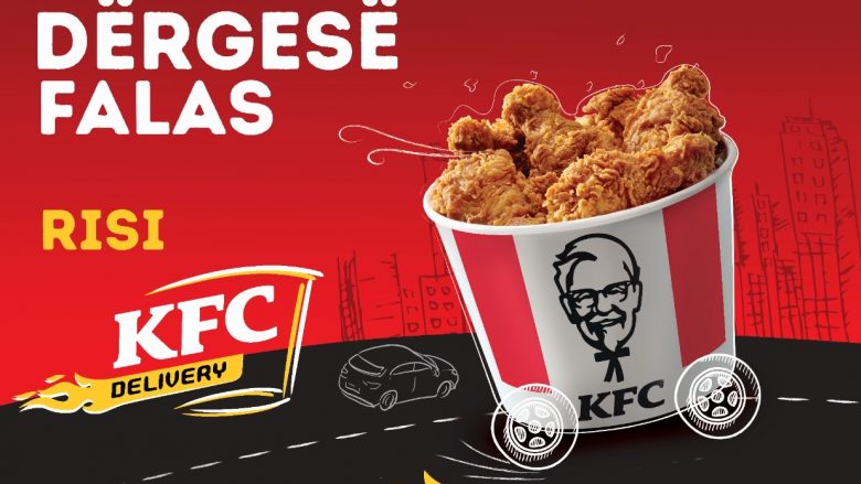 KFC Delivery – prej tani dërgesë falas të mishit të preferuar deri në shtëpinë tuaj