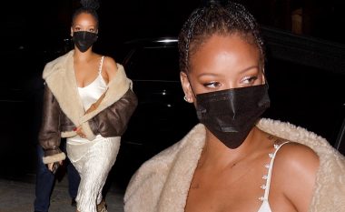 Rihanna tërheq vëmendje me fizikun e formësuar pasi arrin në Los Angeles