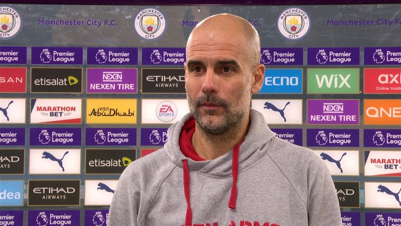 “Lajmi është 21 fitore me radhë” – Guardiola deklarohet pas humbjes së Cityt në derbin ndaj United