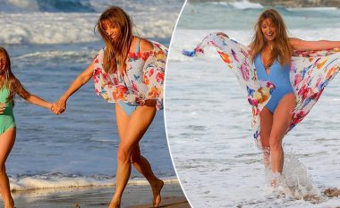Aktorja 70-vjeçare Jane Seymour “lë në hije” vajzat e reja, shfaq format e pabesueshme trupore me bikini gjatë pushimeve në Hawaii
