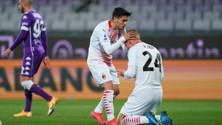 Kjaer më i miri: Fiorentina 2-3 Milan, notat e lojtarëve