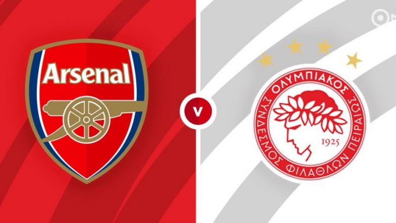 Formacionet zyrtare, Arsenal – Olympiacos: Xhaka nga minuta e parë