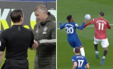 Komentim fizik me anësorin: Solskjaer i dëshmon se Hudson-Odoi luajti me dorë në takimin Chelsea – United