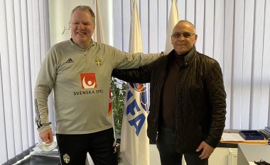 Kryetari i FF të Suedisë vizitoi selinë e FFK-së dhe Kampin në Hajvali