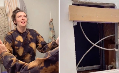 Frynte era në apartamentin në New York, gruaja zbulon një apartament tjetër që fshihej pas pasqyrës në banjën e saj