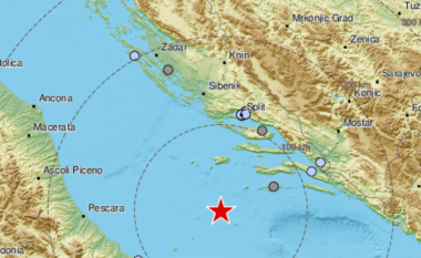 Nuk ndalen dridhjet: Një tërmet tjetër godet Detin Adriatik, mediat kroate japin detajet