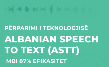 Teknologjia për transkriptim të fjalëve të gjuhës shqipe në tekst, afër finalizimit