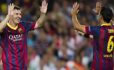 Messi do ta barazojë rekordin e Xavi sa i përket paraqitjeve me fanellën e Barcelonës