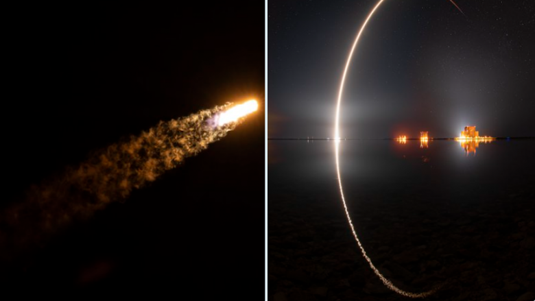 Momenti kur SpaceX lëshon 60 satelitë Starlink në hapësirë