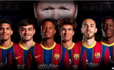 Djelmoshat e Ronald Koemanit: Gjashtë super talente që po i bën gati për dekadën e ardhshme  të Barcelonës