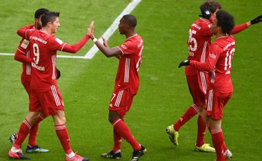 Bayern Munich pa një lojtar shkatërron Sttutgartin, het-trik i Lewandowskit