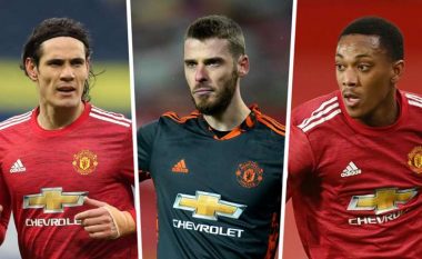 Cavani, Martial dhe De Gea pritet të jenë tri largimet e mëdha nga Manchester Unitedi