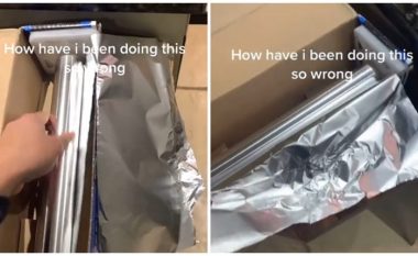 Video që tregon saktë se si duhet prerë folinë e aluminit, video që mori shumë komente pozitive