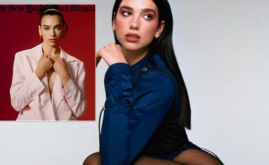 Dua Lipa merr vëmendje me paraqitjen elegante në kopertinën e New York Times