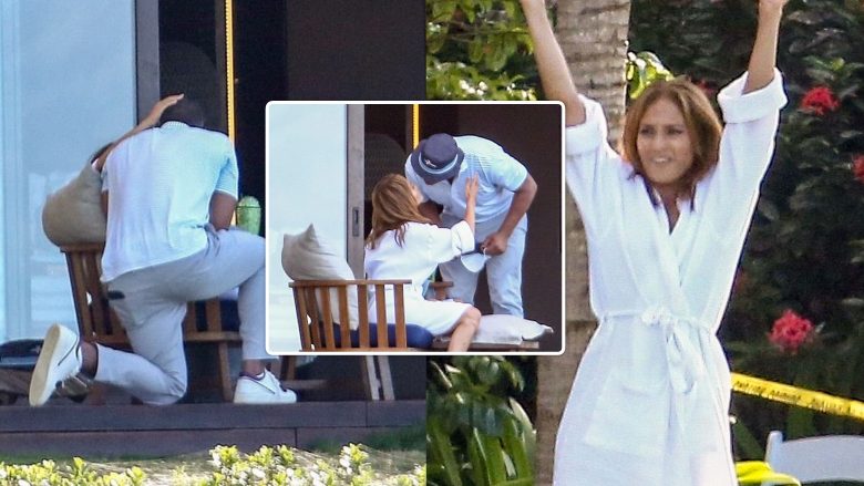 Jennifer Lopez shfaqet e lumtur pas ribashkimit me Alex Rodriguez, publikohen imazhe nga momenti i takimit të çiftit në Republikën Dominikane