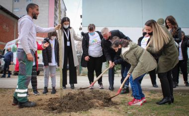 Mbjellën 21 fidane në Gjilan për Ditën Ndërkombëtare të personave me sindromën Down