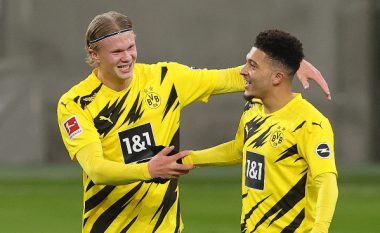 Dortmundi konfirmon se Sancho ka një ‘marrëveshje zotërinjsh’ për t’u larguar, por jo edhe Haaland
