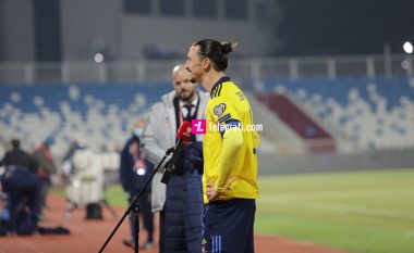 Ibrahimovic bën shaka pas ndeshjes Kosovë-Suedi: Tani do t'u ndihmoj bashkëlojtarëve t'i afrohen rekordit tim me gola