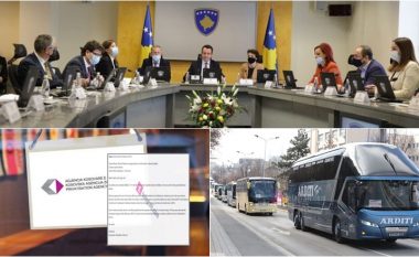 Letra e kryeministrit Kurti ndaj AKP-së, pezullimi i grevës së transportuesve të udhëtarëve dhe emërimi i ministrave – top ngjarjet e javës në ekonomi