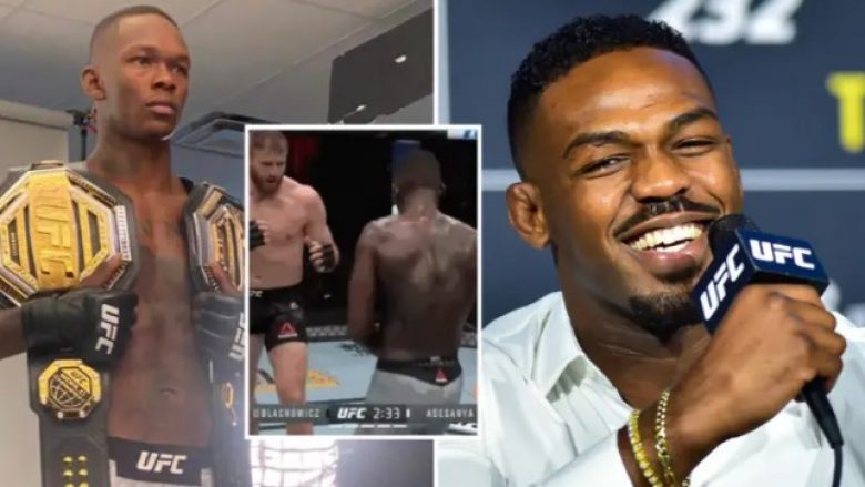 Jon Jones tallet me Israel Adesanya pas humbjes ndaj Jan Blachowicz në UFC 259