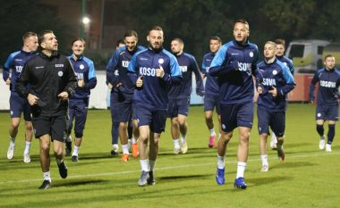 Lojtarët e Kosovës zhvilluan stërvitjen e parë para ndeshjeve ndaj Lituanisë dhe Suedisë