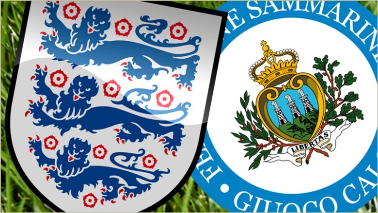 Anglia favorite përballë San Marinos – formacionet bazë