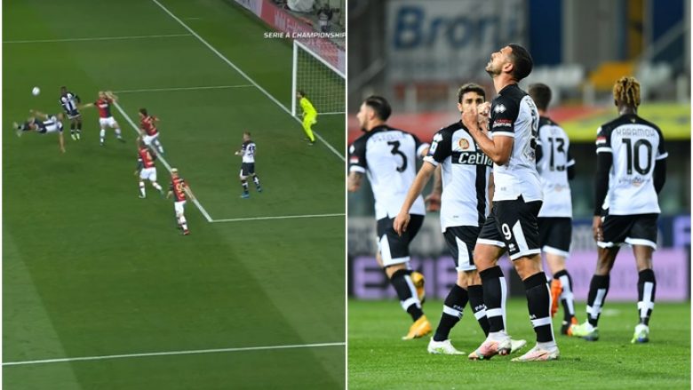 Pelle kthehet në Serie A me super gol: Italiani shënon me gërshërë në ndeshjen Parma-Genoa