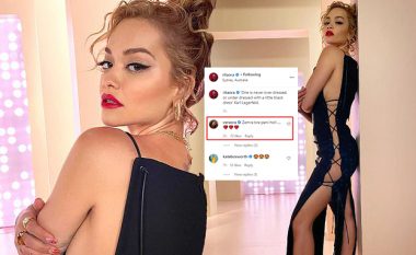 Rita Ora merr vëmendjen me fustanin e ekspozuar në fotografitë e fundit, ndërsa spikat komenti ‘qortues’ i nënës së saj