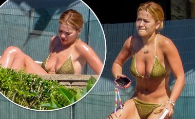 Rita Ora vazhdon të shijojë pushimet në Australi, shfaq format senzacionale të trupit në bikini