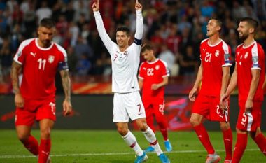 Portugalia do vetëm fitore në udhëtim te Serbia, formacionet zyrtare