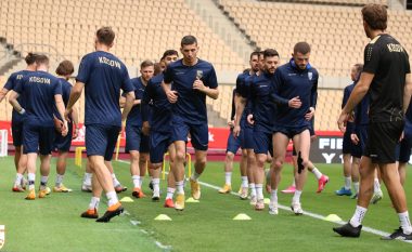 Kosova zhvilloi stërvitjen e fundit në Sevilla, para sfidës ndaj Spanjës