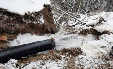 Sërish defekt në ujësjellësin e Tetovës, do të ketë kufizime në furnizimin e qytetit me ujë