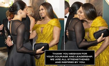 Beyonce me fjalë të mëdha për Meghan Markle: Faleminderit për guximin, ne të gjithë po frymëzohemi nga ti