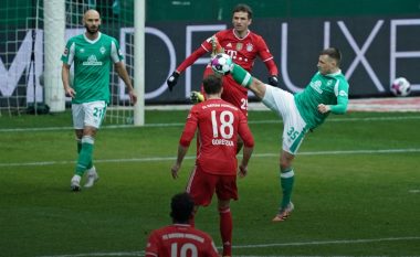 Werder Bremen 1-3 Bayern Munich, nota e Rashicës dhe të tjerëve
