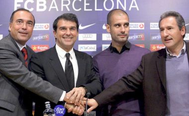 “Krahu i djathtë” i Laportas, Yuste: Guardiola mund të rikthehet te Barcelona