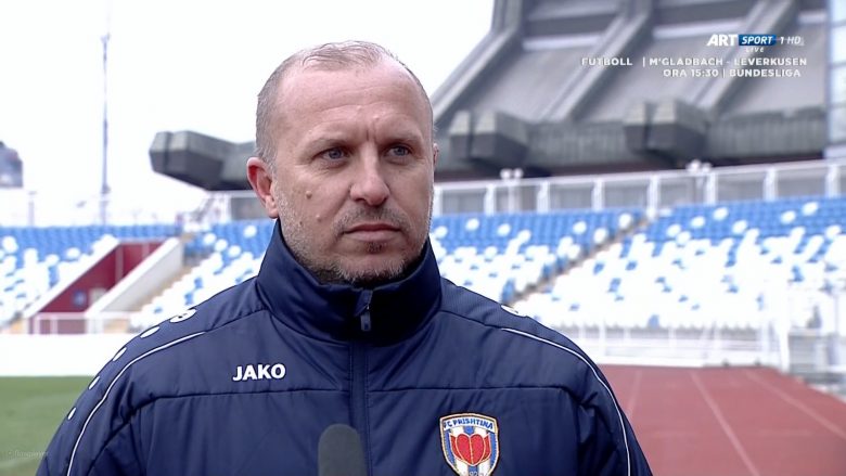 Trajneri i Prishtinës, Ramadani: Objektivi ynë nga fillimi ishte titulli kampion