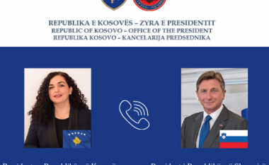 Osmani dhe presidenti slloven Pahor bisedë telefonike, flasin për sigurimin e vaksinës